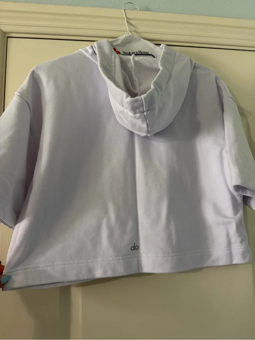 ALO Yoga cropped hoodie